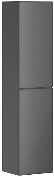 Hansgrohe Xevolos E Hochschrank 54220770 400x360x1760mm, links, schiefergrau matt, schiefergrau metallic