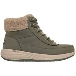 SKECHERS Damen Lifestyle-Sch. nieder Da WATERPROOF VEGAN LEATHER SNEAKER BO, Größe 39 in Grün Grün