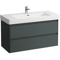 Laufen Base für Pro S Waschtischunterschrank H4113121082661 102,1x51,5x44,6cm, 2 Schubladen, Verkehrsgrau