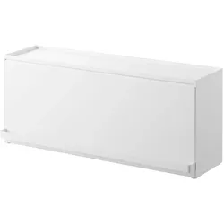 Yamazaki Halbgeschlossene Aufbewahrungsbox für die Küchenzeile TOWER, Küchen Organizer, Weiss