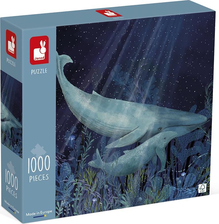 Janod Puzzel Walvis 1000 stukjes