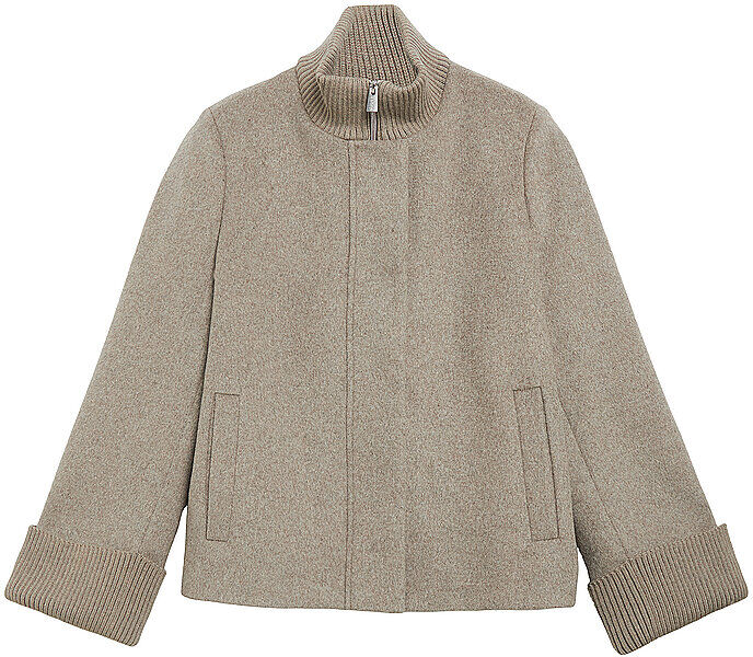 COMMA Wolljacke  braun   42 42