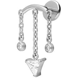 Titan Labret mit Push Fit WINDSPIEL