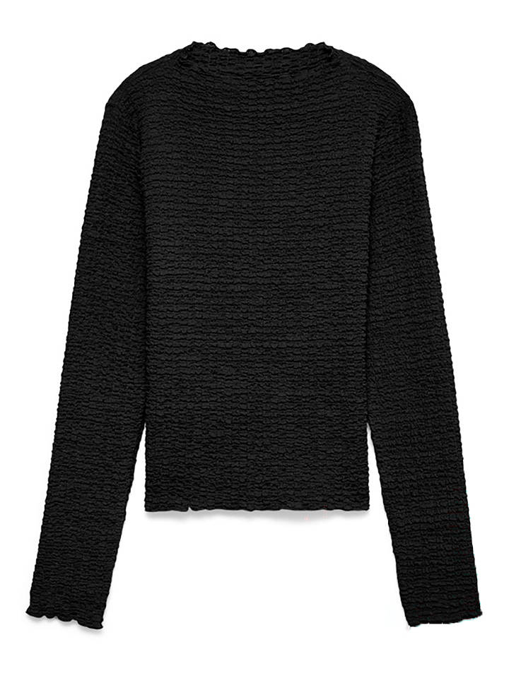 Vero Moda Longsleeve in Schwarz - XL