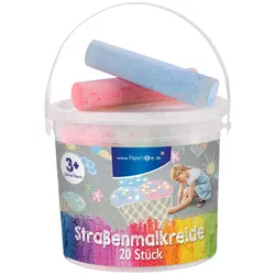 Paperzone Straßenmalkreide Mehrfarbig