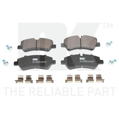 Nk Bremsbeläge hinten (Satz) [Hersteller-Nr. 222578] für Ford