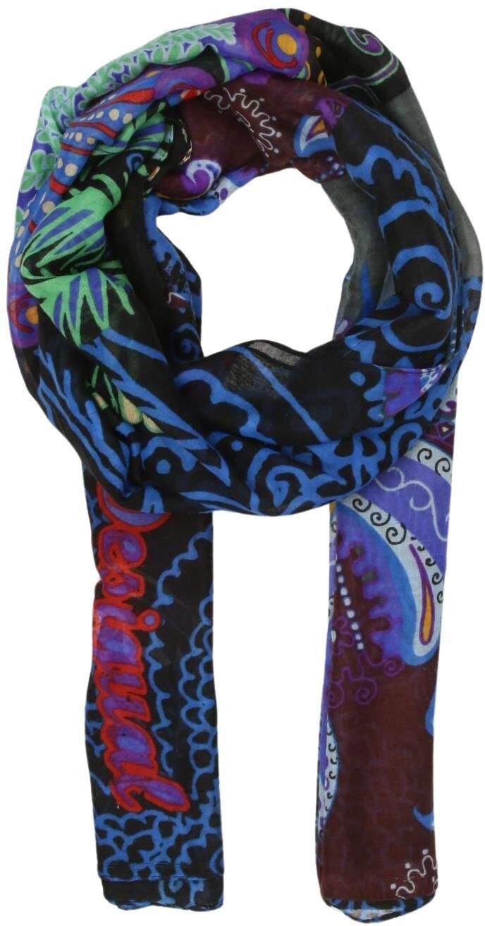 Desigual Damen Schal oder Tuch, Mehrfarbig, Synthetik - Second Hand