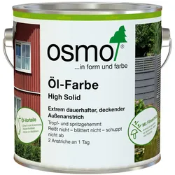 Osmo Öl Farbe für Außenbereich 10 l in Wunschfarbton (Farbmischservice) Wunschfarbton aus RAL- oder NCS-Farbspektrum