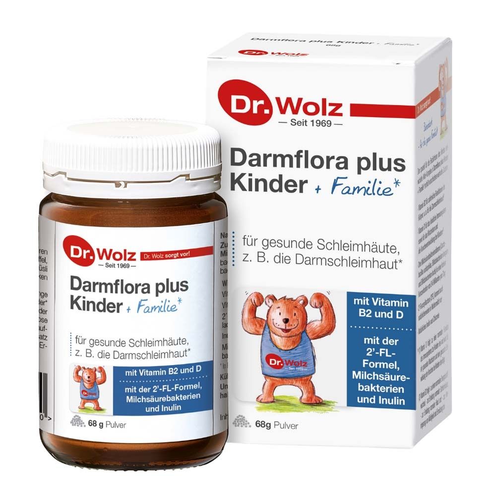 Darmflora plus Kinder+Familie Pulver 68 g