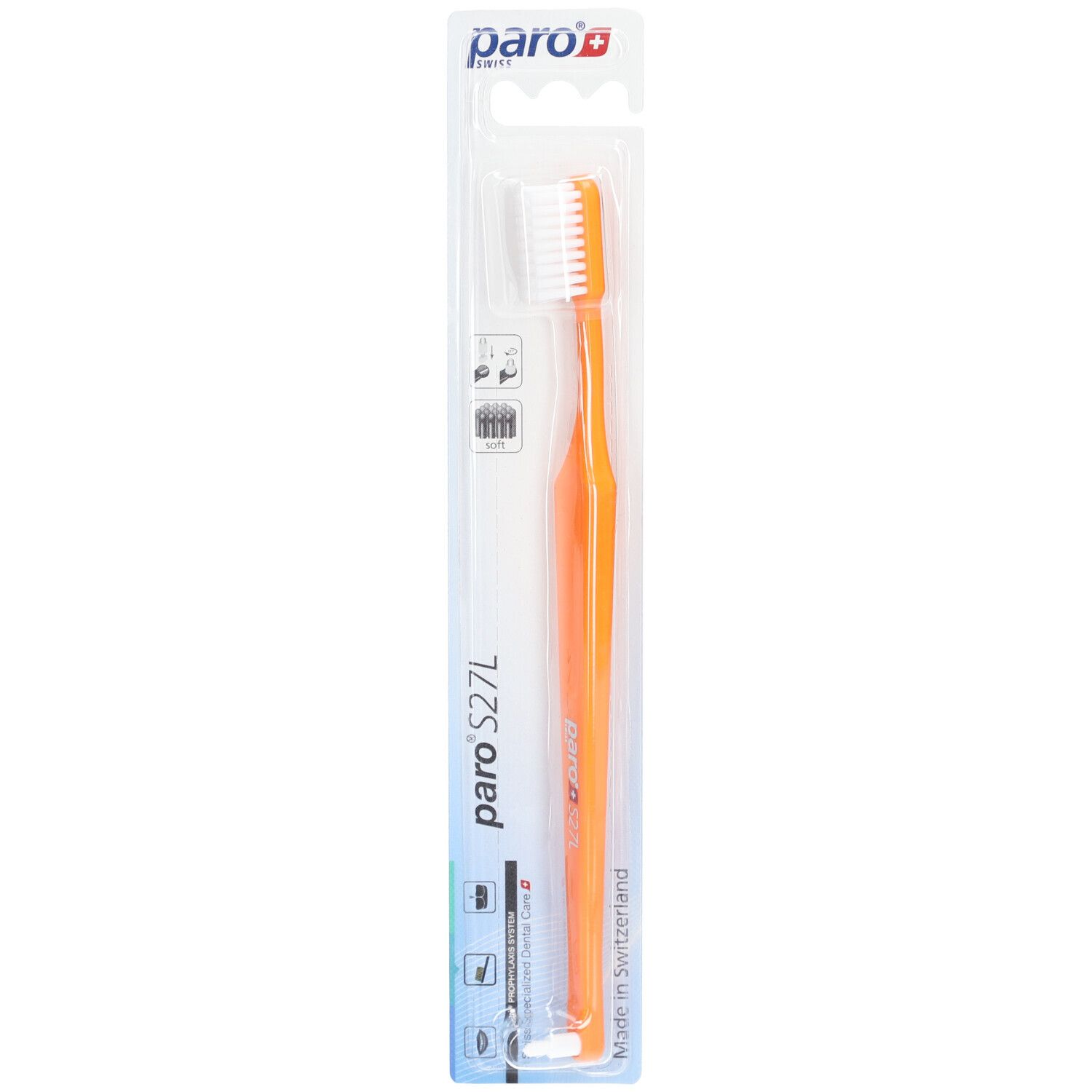 Paro Zahnbürste S27L soft 3-reihig mit Interspace 1 St