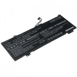 Akku für Lenovo Air 14, IdeaPad 530s, Flex 6, wie 5B10Q16066, L17C4PB0, 7.68V, 5800mAh, Li-Polymer