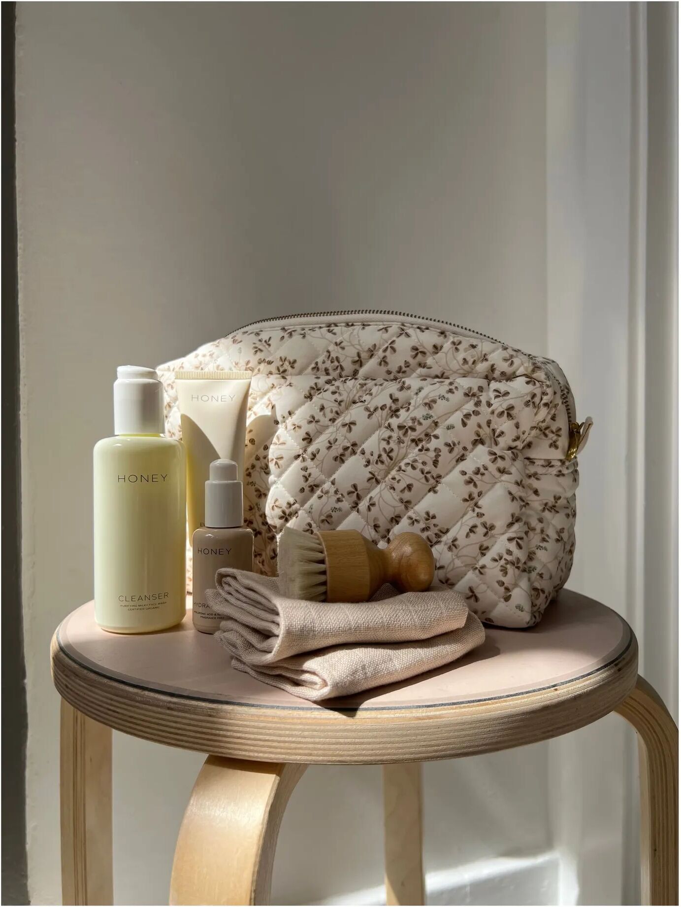 Cam Cam Trousse de toilette Lierre Marron M