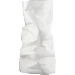 GILDE Vase Borsa H=29,5cm - weiß