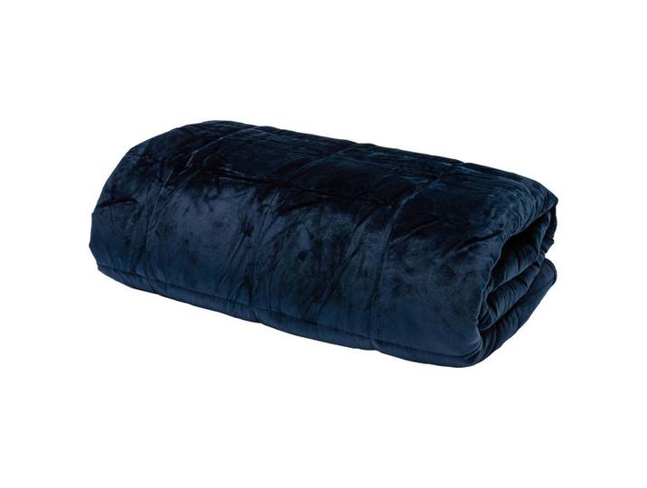 Cura Wohndecke Cura Minky Blau Cura® Minky, Blau, 140x200 cm, SGS-geprüft, Bsci, Oeko-Tex® Standard 100, Heimtextilien, Wohntextilien, Decken, Kuscheldecken