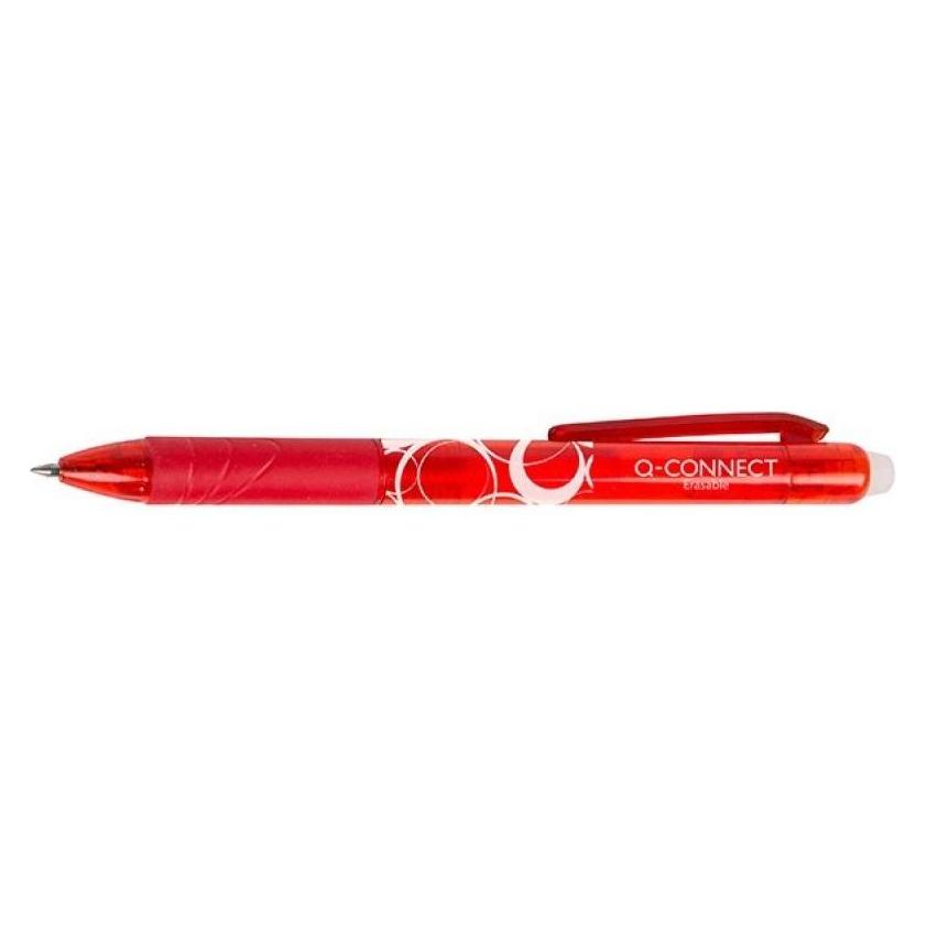 Q-Connect Automatisch löschbarer Stift rot (10 Stk.) (10x) (57344098)