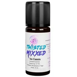 Twisted Vaping Aroma 10ml Ice Cassis