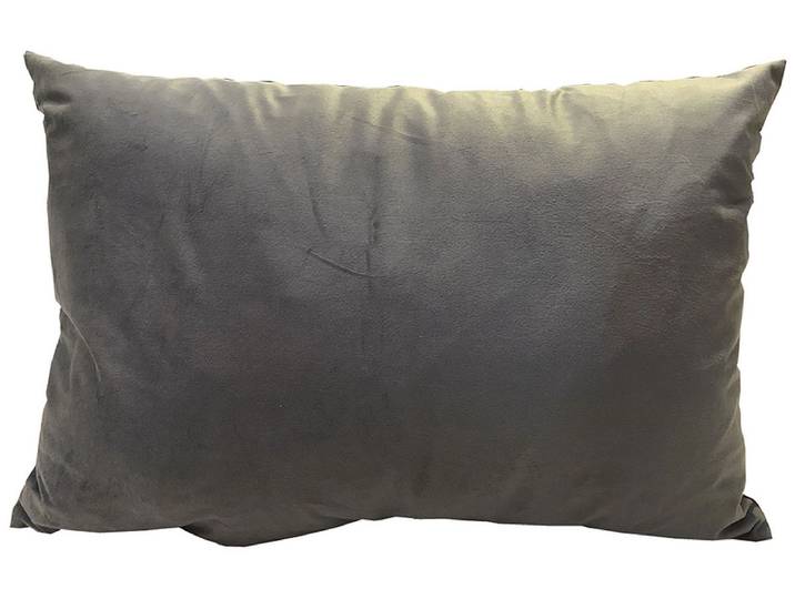Kissen VELVET 40x60cm grau unifarben