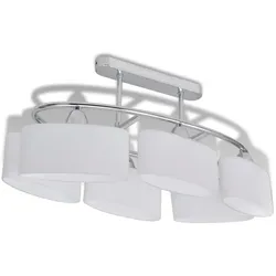 vidaXL Beleuchtung Decken Leuchte Lampe  Deckenlampe 6 x E14
