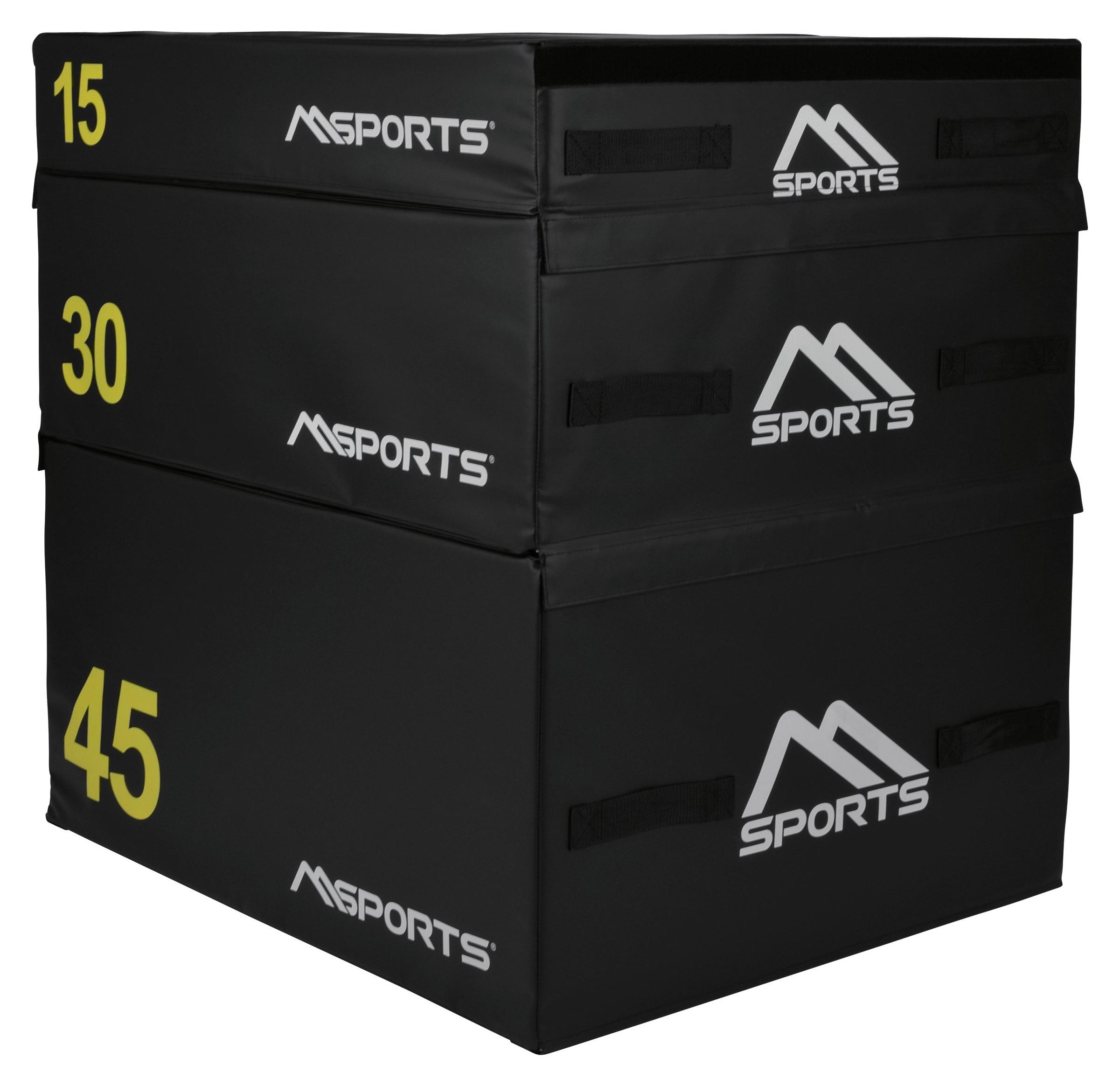 Plyobox - Sprungbox - Set mit 3 Stück - Kunststoff - Für plyometrisches Training