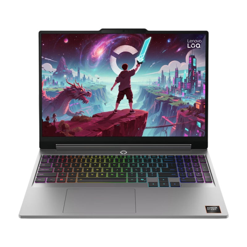 Lenovo LOQ 15AHP11 15,3-inch gaminglaptop met Ryzen 7 250, RTX 5070, 16GB RAM en 512 GB SSD, QWERTY-toetsenbord