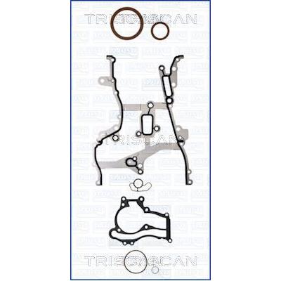 TRISCAN Dichtungssatz, Kurbelgehäuse 59550111 für Opel CHEVROLET