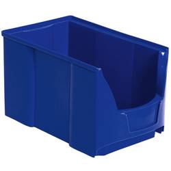 BRB Lagertechnik 977378 Lebensmittelverarbeitung Sichtlagerkasten lebensmittelgeeignet (L x B x H) 360 x 200 x 200 mm Blau 8 St.