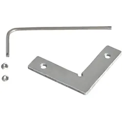 EVN Lichttechnik Eckverbinder für Aluminium-Profile 90Gr APHV90