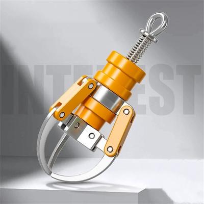 Perfect Picks Market Mini Arcade Claw Machine Keychain Toy For Bags, Backpacks & Stress Relief Fun yellow
