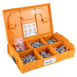 HECO TOPIX-plus Sortimentskoffer 700, HECO L-BOXX Mini mit 700 Schrauben - 62902