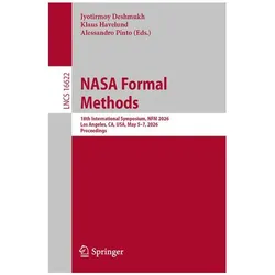 NASA Formal Methods, Fachbücher von Klaus Havelund, Jyotirmoy Deshmukh, Alessandro Pinto