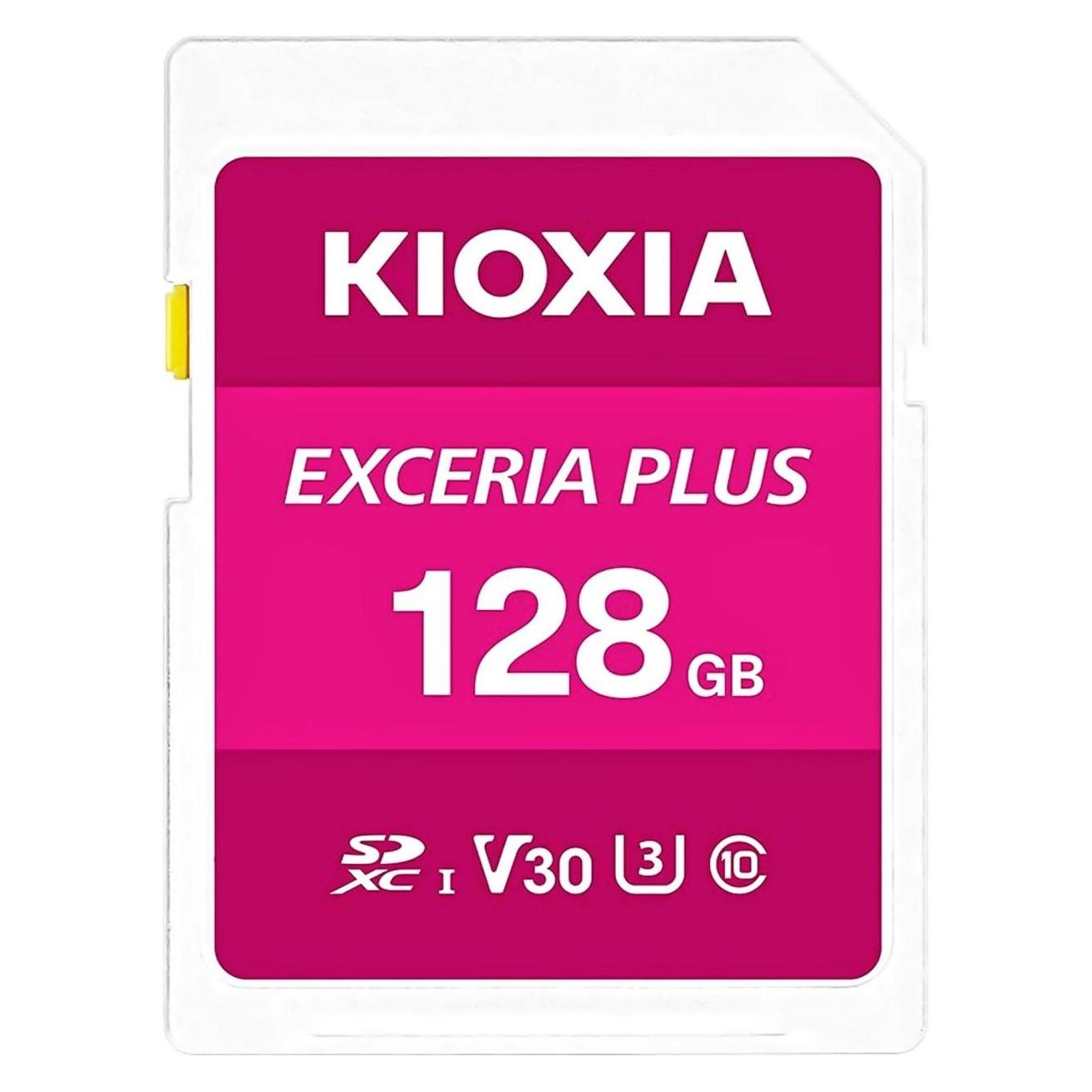 Kioxia Exceria plus (128 GB, SDXC, U3, UHS-I) (LNPL1M128GG4)