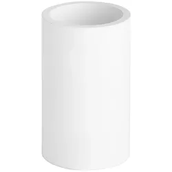 Brillantbad MAXIMA Glashalter Polyresin Weiß 72x120x72 mm für Bad & Küche >> Freistehend anwendbar