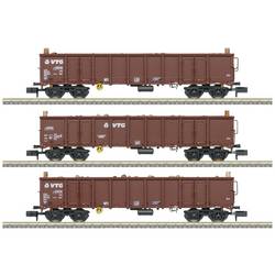 MiniTrix 18288 N 3er-Set Hochbordwagen Eanos der VTG, MHI 3er-Set Hochbordwagen Eanos