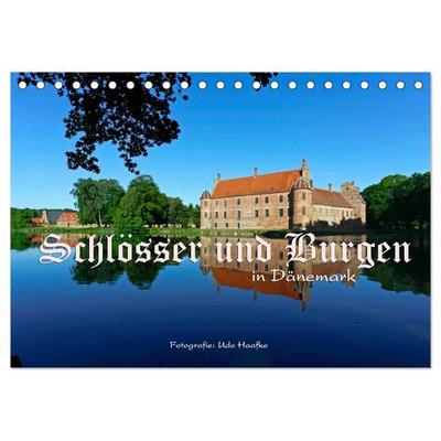 Schlösser und Burgen in Dänemark 2026 (Tischkalender 2026 DIN A5 quer), CALVENDO Monatskalender