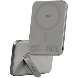 empower by PanzerGlass Bank w. Spin Stand 5.000mAh titanium