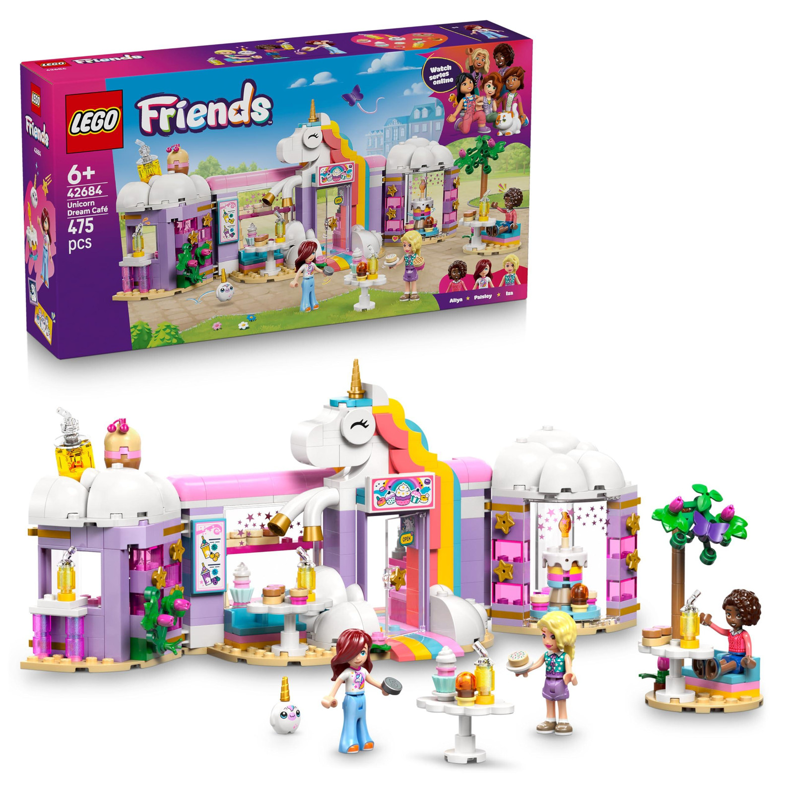 LEGO Friends Het droomcafé van de eenhoorn 42684