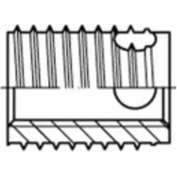 Conrad Components, Gewindeschneider + Gewindebohrer, Gewindeeinsätze M10 10 mm 25 S