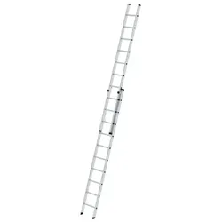 Sprossen-Schiebeleiter 2-teilig ohne Traverse 2x10 Sprossen