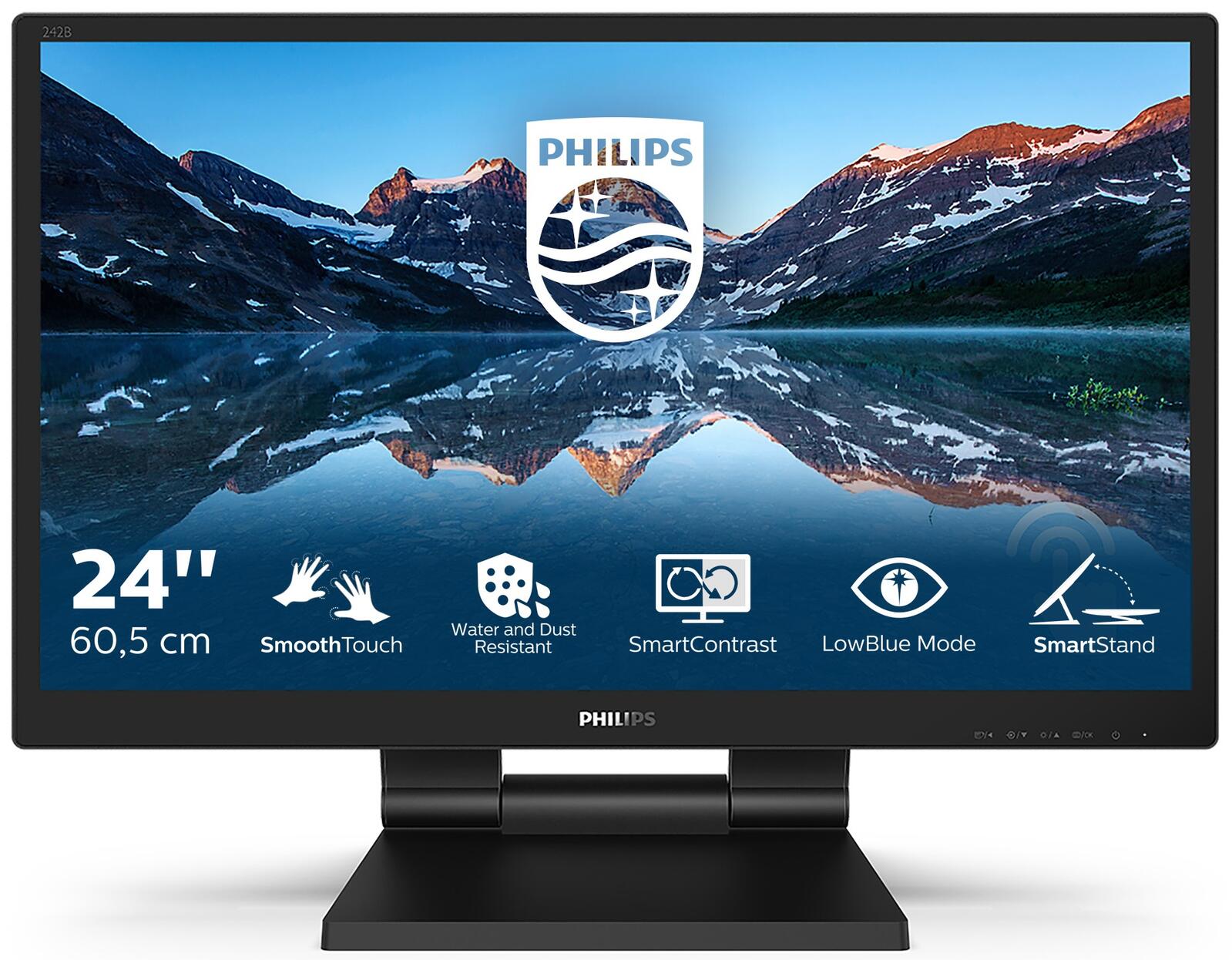 Philips 242B9T Touch-Monitor 60,5 cm (23,8 Zoll) 242B9T/00