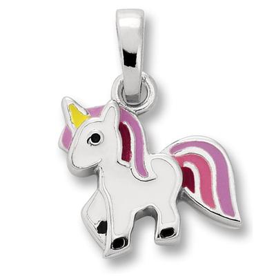 Kettenanhänger ONE ELEMENT "Einhorn Anhänger aus 925 Silber Einhorn Anhänger aus 925 Silber", silber, Schmuckanhänger, Mädchen, Silber 925 (Sterlingsilber), Kettenanhänger, Ausdruck von Individualität – dezent, bedeutungsvoll, nah am Herzen