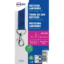 AVERY Zweckform Lanyards blau
