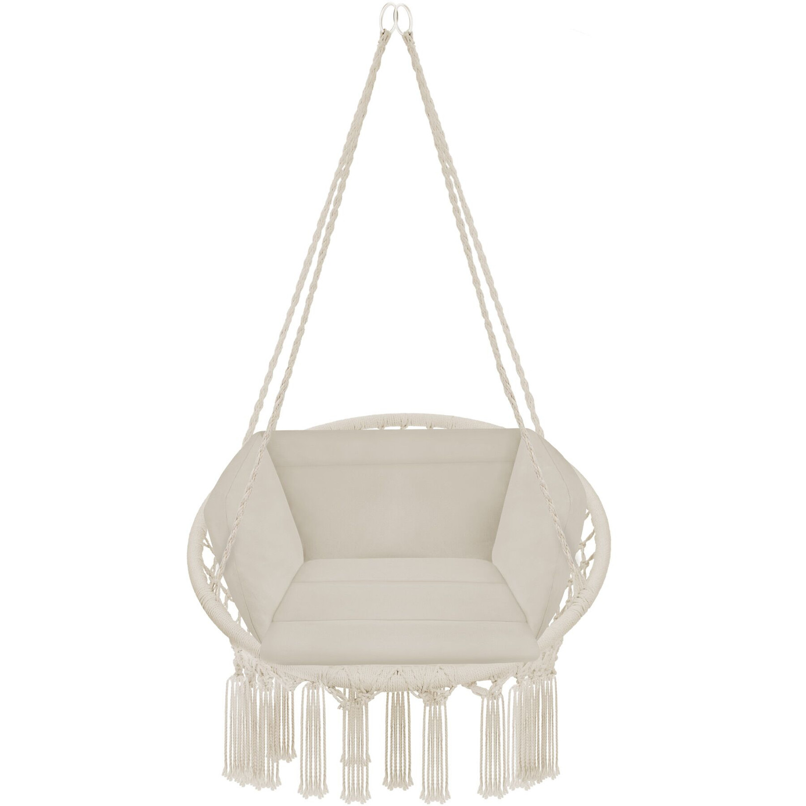 Hangstoel Grazia beige van TecTake GmbH