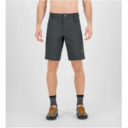 Karpos, Herren, Outdoorhose, Seceda Bermuda (48, M), Grau, Schwarz