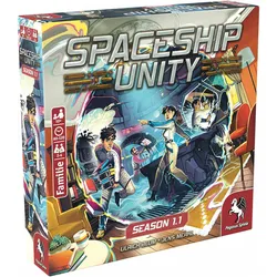 Pegasus 51851G - Spaceship Unity – Season 1.1, Brettspiel, für 2-4 Spieler, ab 10 Jahren (DE-Ausgabe) (Deutsch, 2 - 4 Spieler)