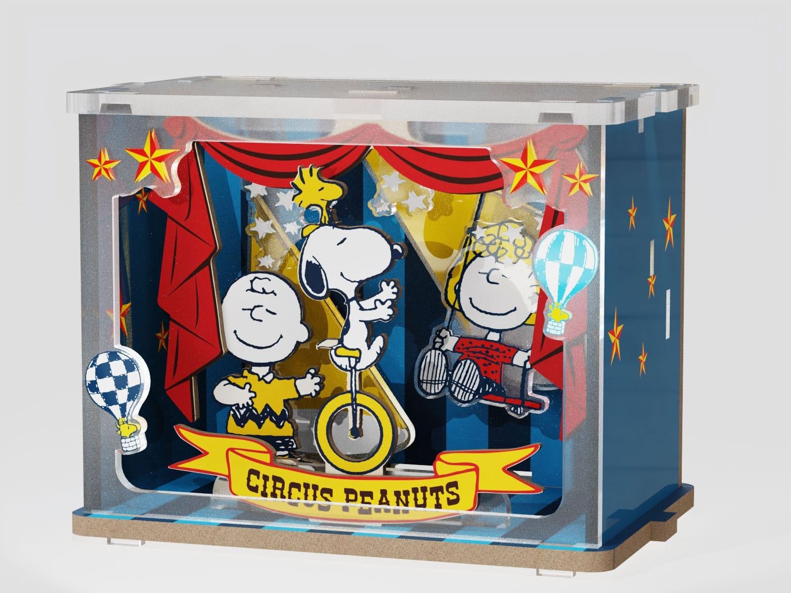 Pantasy De Peanuts Puremind doe-het-zelf bouwpakket: Mini-scène talentenjacht