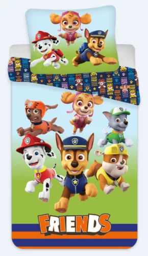 Paw Patrol peuterdekbedovertrek Friends 100 x 135 cm