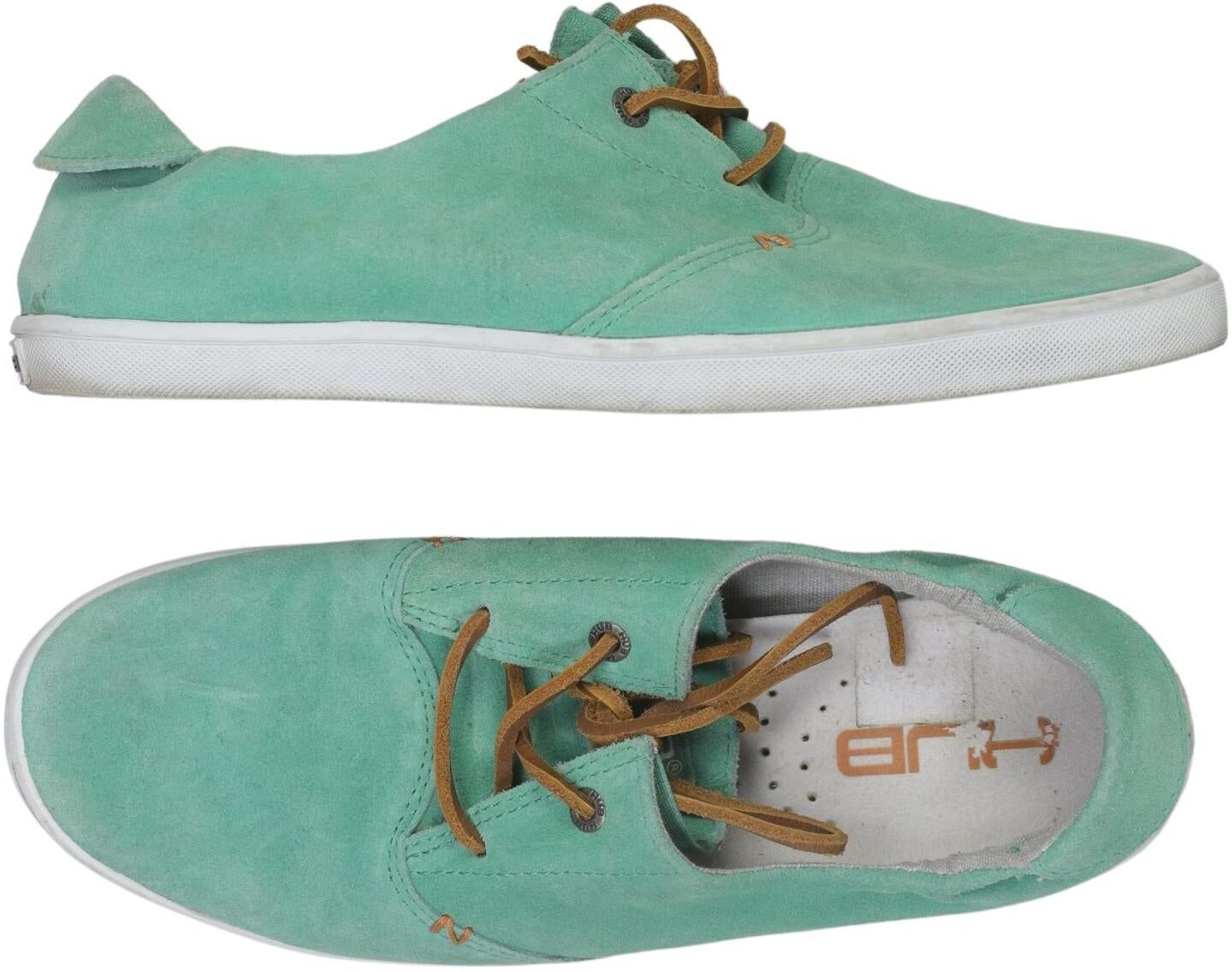 HUB Footwear Damen Sneaker, Grün, Gr. EU 40, Leder - Second Hand