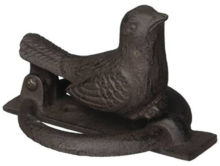 Esschert Design lh235 serie Bird deurklopper, antiek bruin