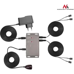 Maclean MCTV-522 MCTV-522 Remote-Extender IR, TV Zubehör, Schwarz