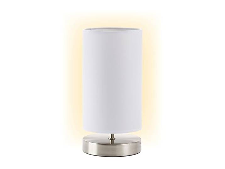 Brilliant AG 13247/05 Lampe à Poser Métal/Textile 40 W E14 Transparent